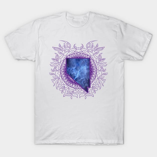 Nevada Mandala T-Shirt by Manfish Inc.